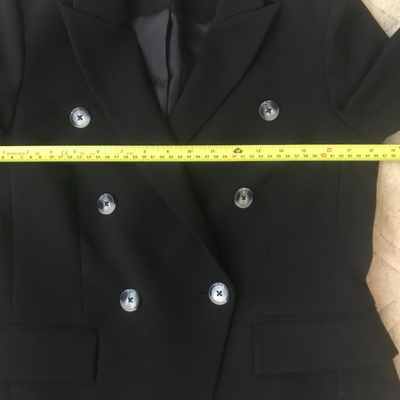 Simons - Contemporaine Balmain Style Double Breasted Blazer - Picture 10 of 16